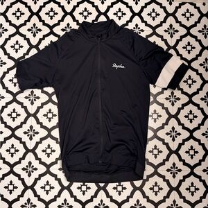 Rapha Black and White Cycling Jersey